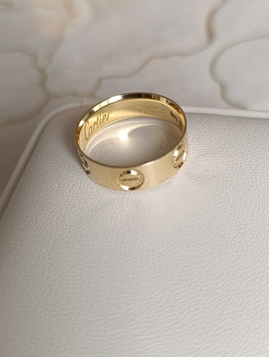 Золотое кольцо, CARTIER Турецкая изделия, проба 585, вес 3,27 р 18