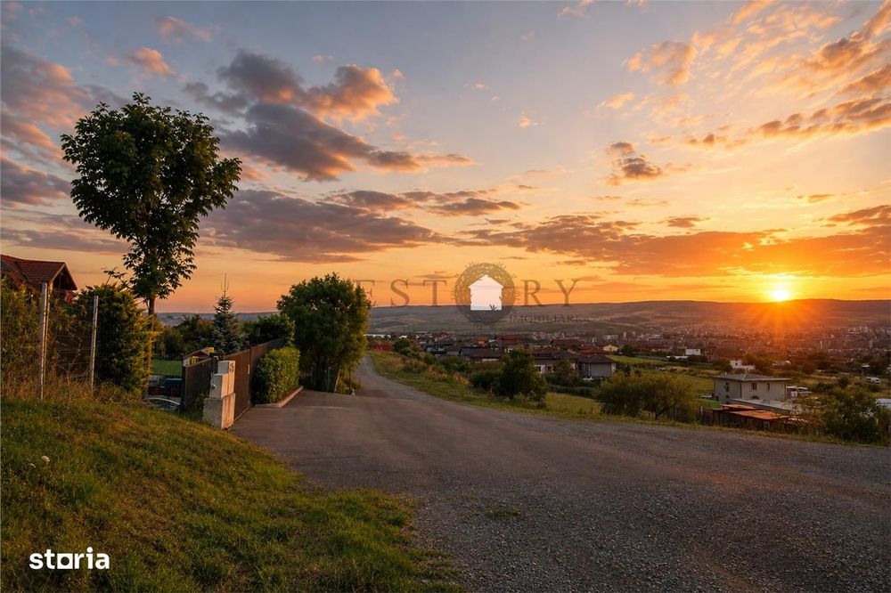 Teren intravilan 2.000 mp | 2 CF-uri | PUZ | Str. Mark Twain, Cluj-Nap