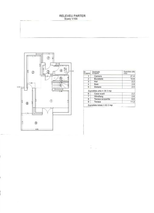 Vila individuala in sectorul 1, zona Baneasa, 154 mp construiti, 374 mp teren