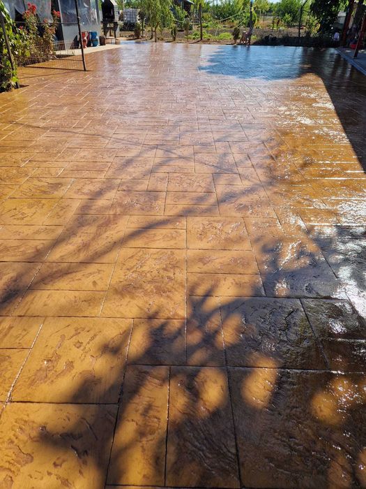 Beton amprentat in Pitesti, Mioveni, Campulung, Curtea de Arges