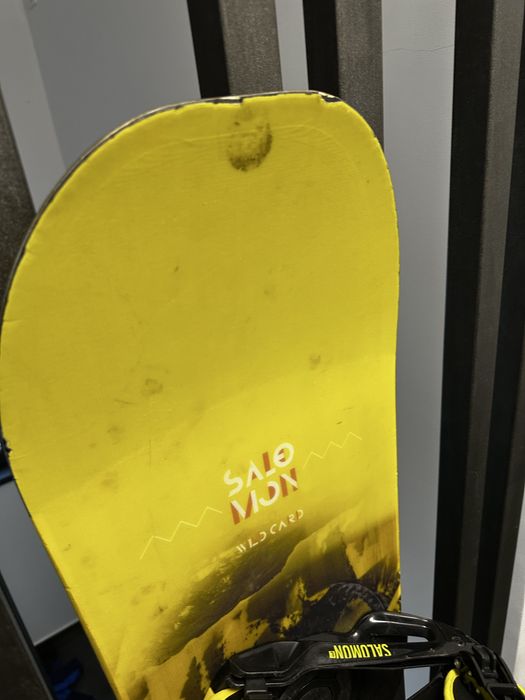 Placa Snowboard Salomon cu legaturi