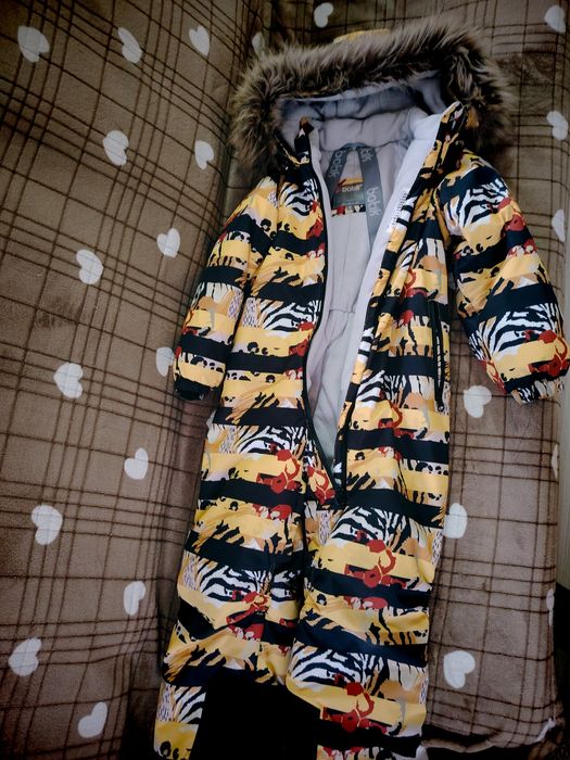 Зимний комбез, пальто, обувь