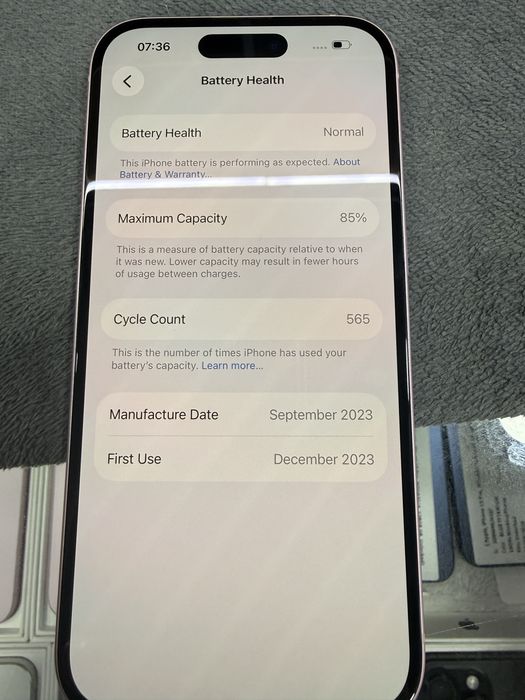 iPhone 15 128 gb pink