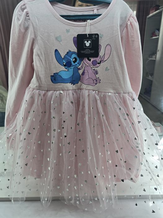 Нова детска рокля дисни със стийч