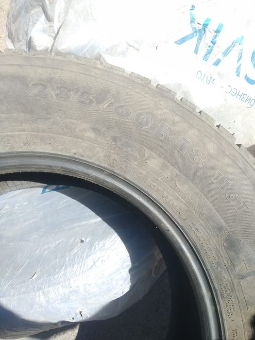 Шины зимние в хорошем состоянии