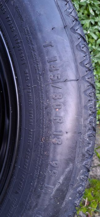 Резервна гума тип "Патерица" за Пасат В8