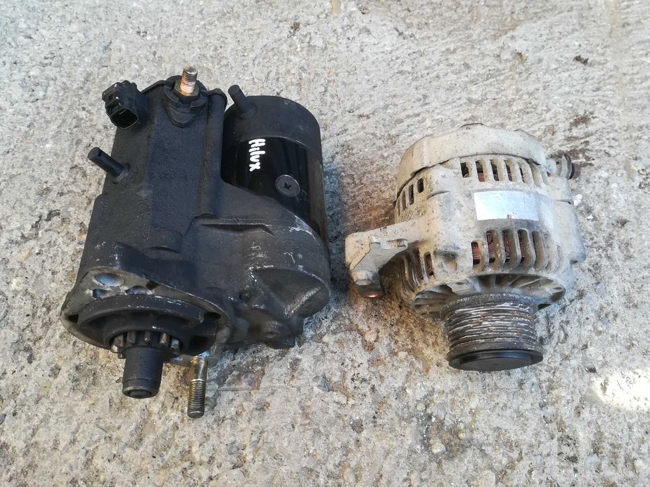 Алтернатор стартер Toyota Hilux 2.5 TD D4D Тойота Хайлукс