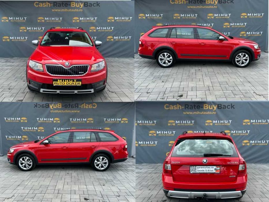 Skoda Octavia Scout 4x4 2.0 Diesel (150 CP) 2015 Euro 6 | Rate fixe | Garantie