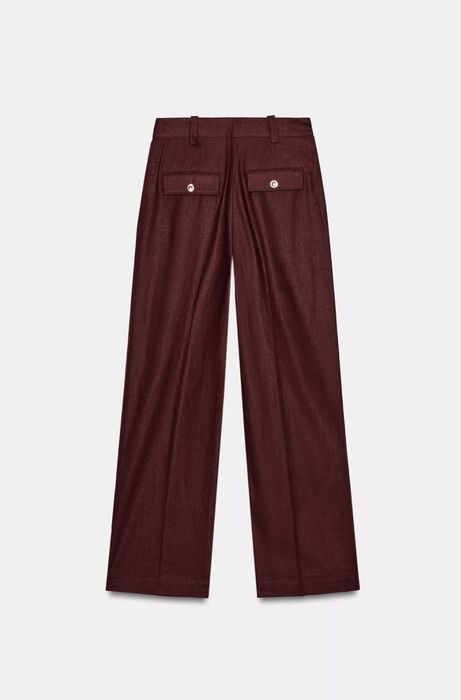 Pantaloni Zara cu in