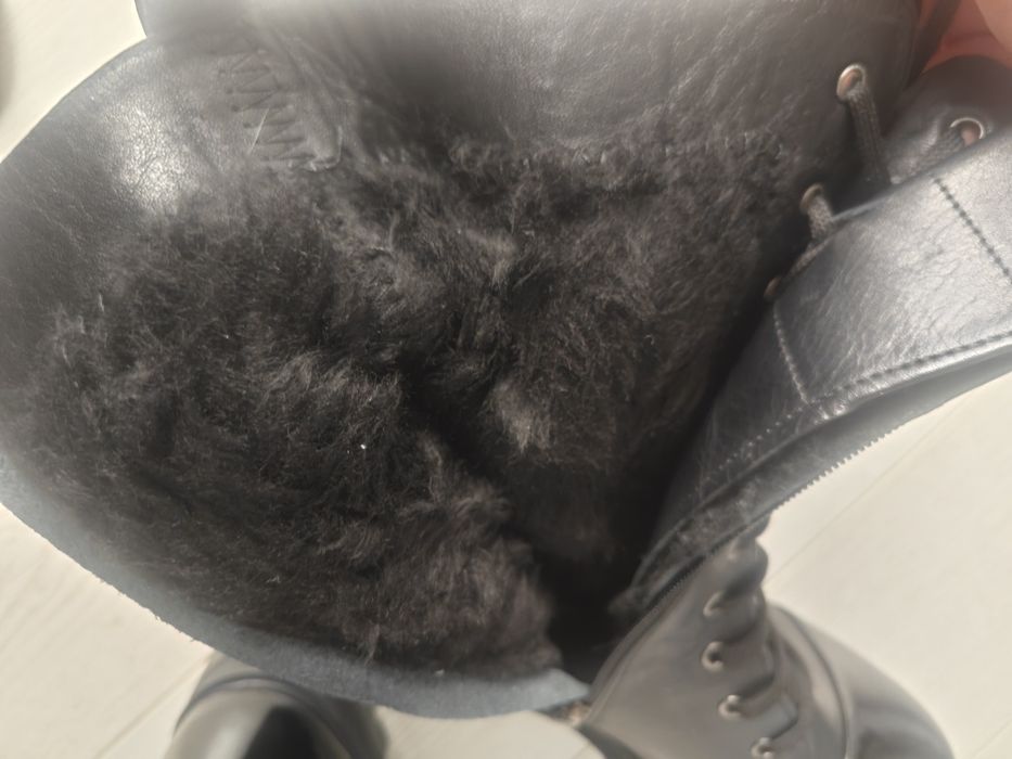 Нови!!! Кожени ботуши 39 номер