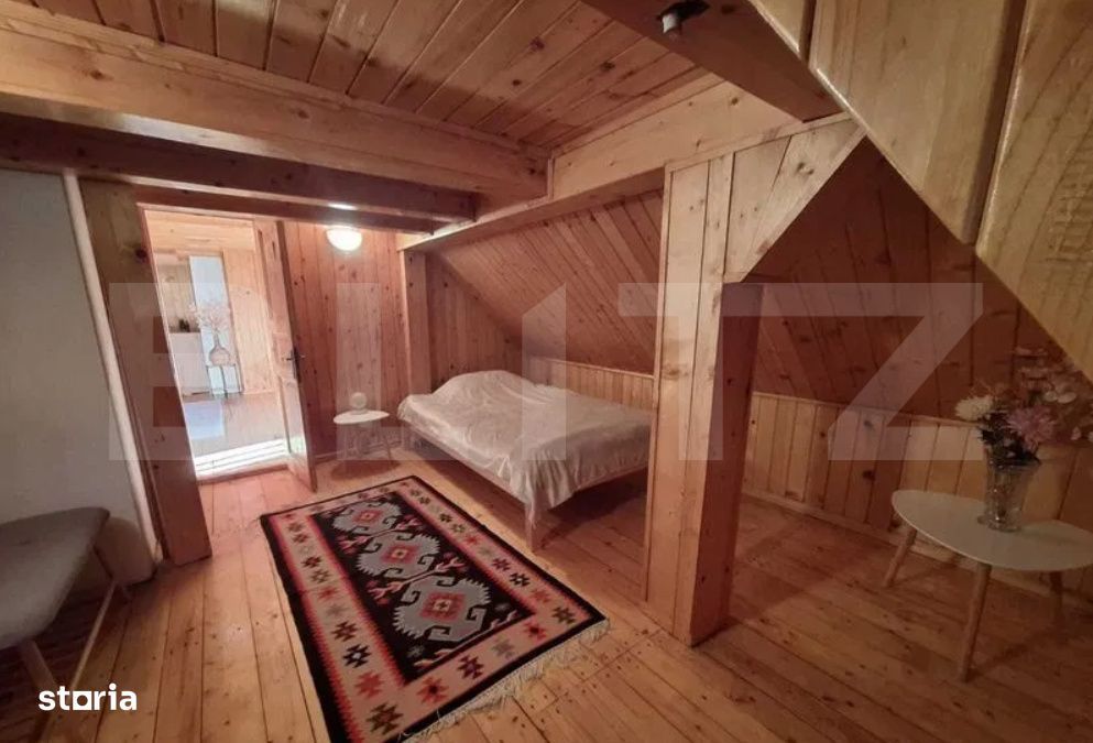 Casa P+M | 170 mp utili | Zona centrala Predeal | Teren 320-400 mp