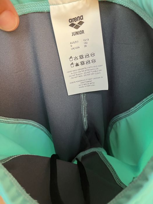 Arena Powerskin ST Next Jammer Boy Aquamarine