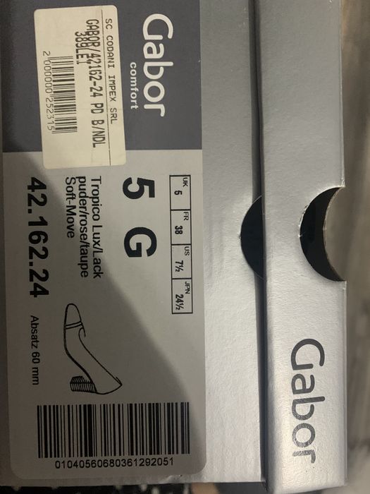 Pantofi piele mar.38