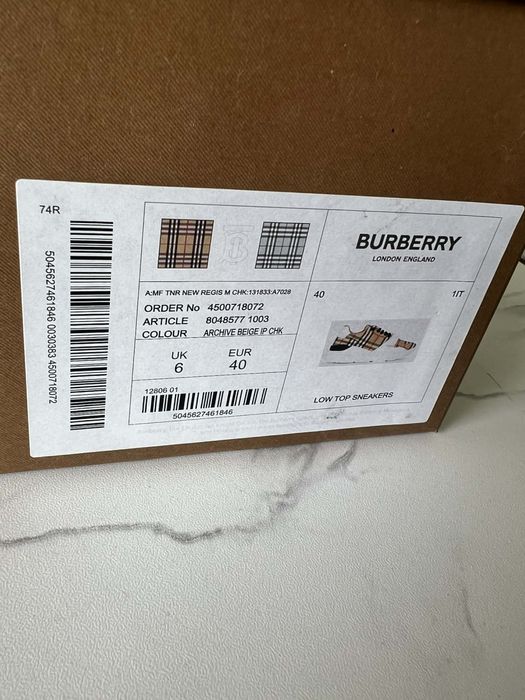 Дамски обувки Burberry