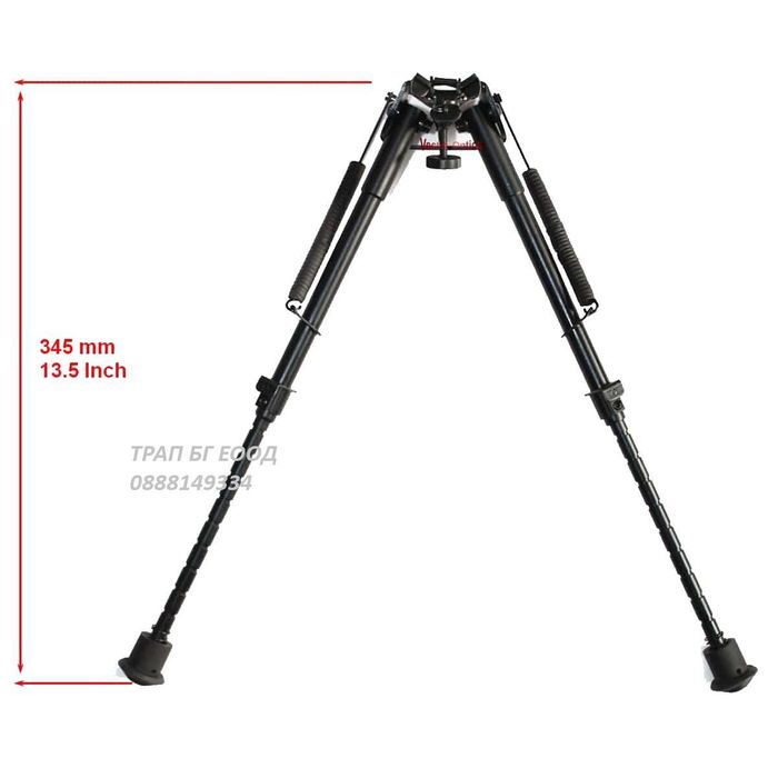 Двунога Vector за стрелба 23 см - 34.5 см два вида монтаж МЕТАЛНА