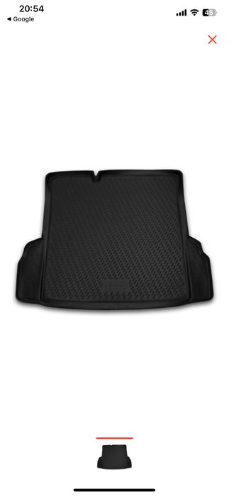 Коврик в багажник На Кобальт