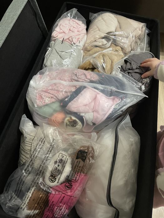 Дрехи за момиченце, лотове, размер 56-80