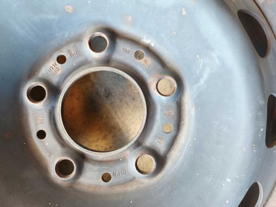 Железни джанти 15" BMW 5*120