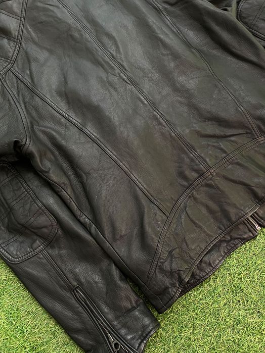 Мъжко яке от естествена кожа : These Glory Days Riki Leather Jacket M