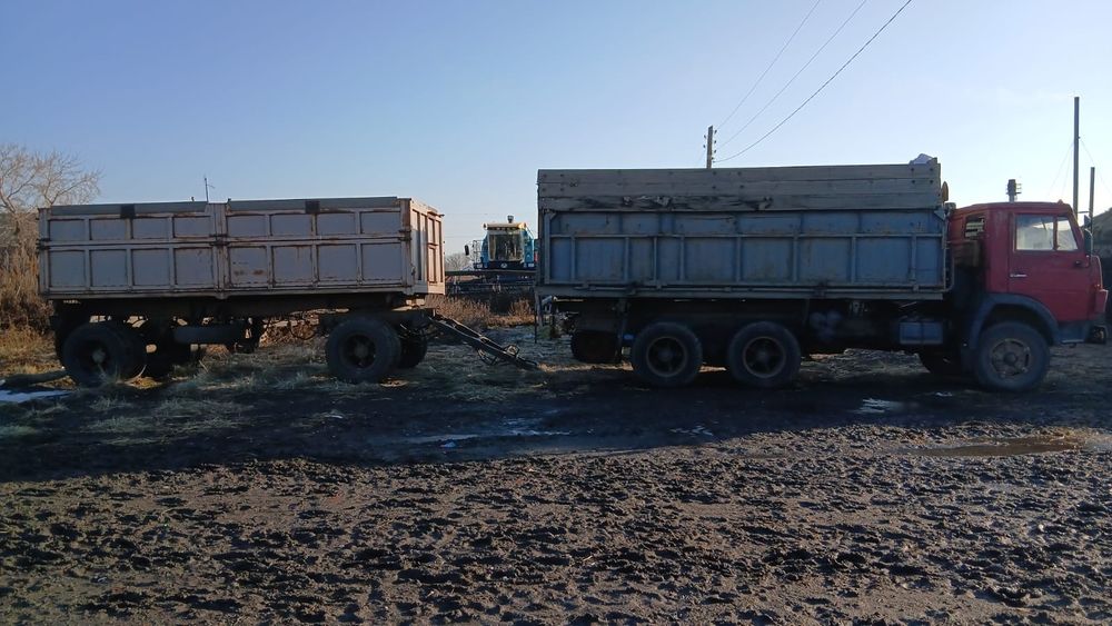 Продам камаз с прицепом