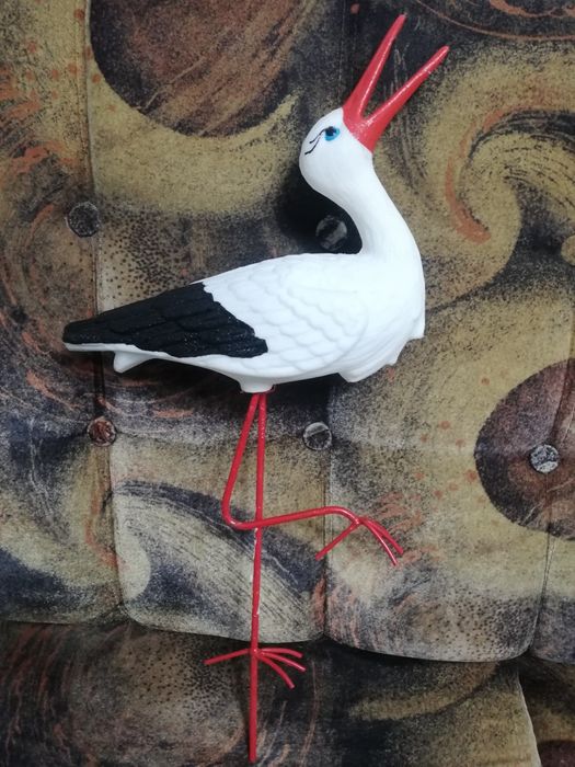 Barza ornament grădină