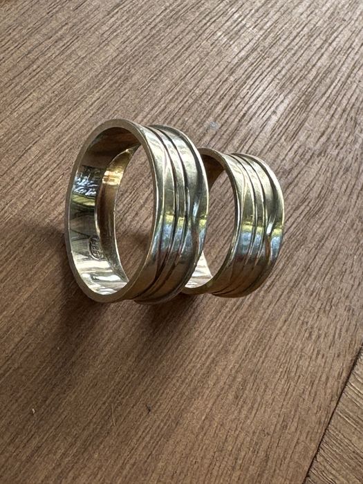 Vand verighete set aur 14k