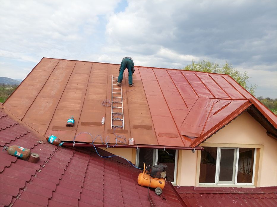 Montaj țiglă metalică țiglă ceramică, dulgherie, Mansardari reparatii