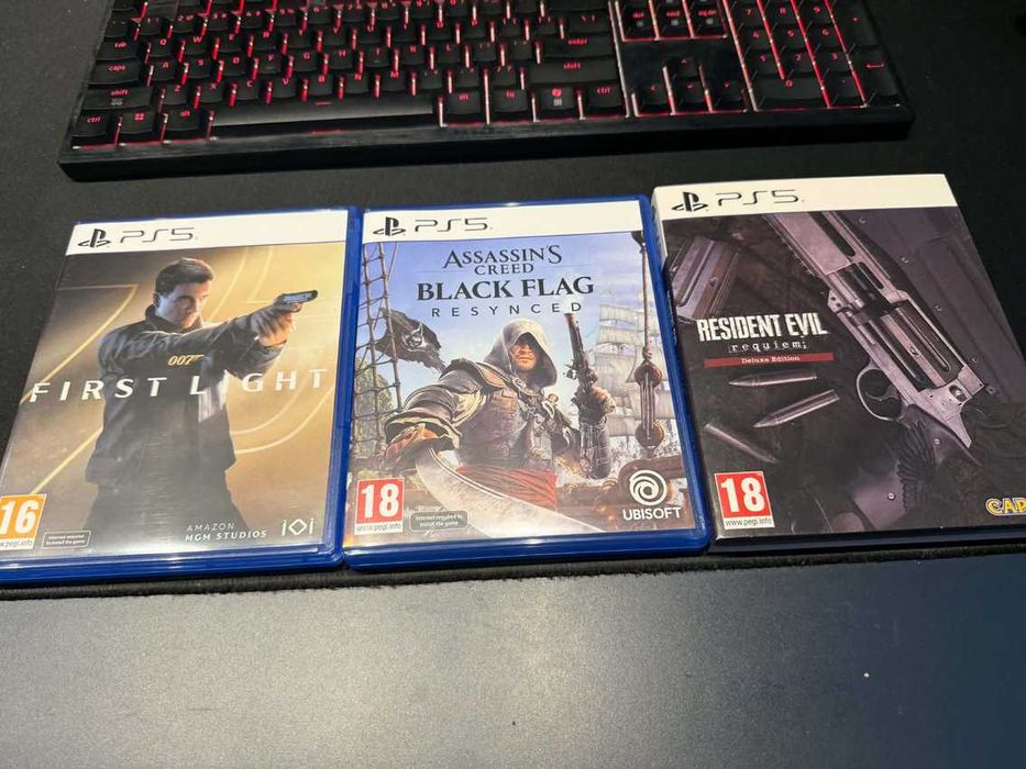 PS5 заглавия, запазени