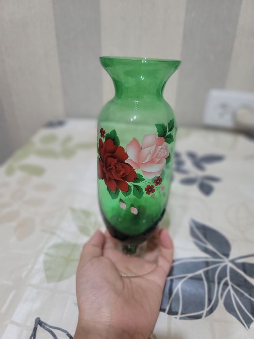 Ваза для цветов, стекло