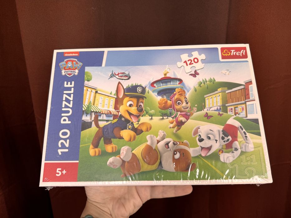 Puzzele 3D si Paw Petrol
