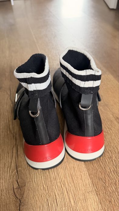 Sneakers Alberto Guardiani negri NOI – model șosetă