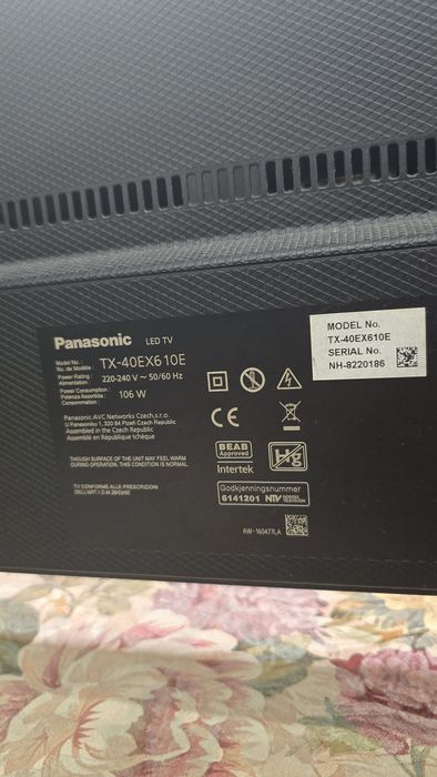 Panasonic TX-40EX610E 40