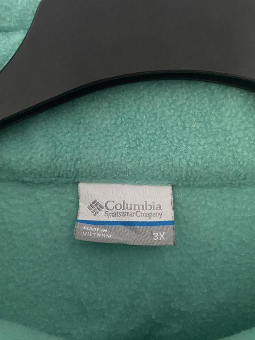 polar columbia turcoaz dama