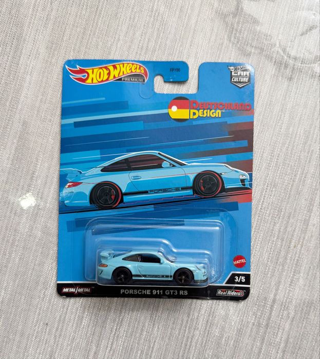 Hot Wheels Porsche 911 GT3 R5 blue