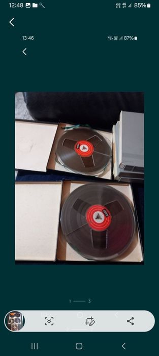 Benzi magnetofon 18cm BASF agfa philips