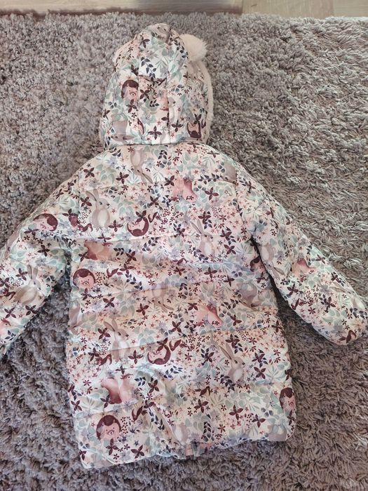 Детско зимно яке с ушички