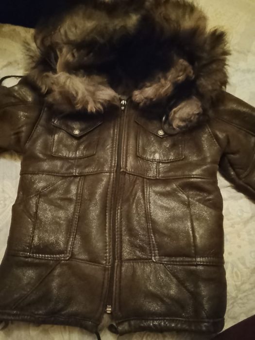 Детская дубленка