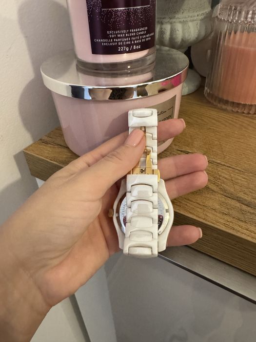 Vand ceas femei Follie Follie alb ceramic