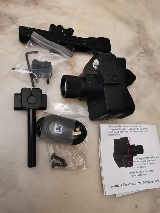 Камера със прицел за нощно и дневно виждане за компаунд и рикърв лък с 5 кратно увеличение.