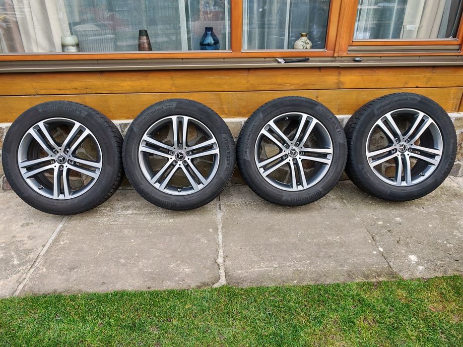 Jante Mercedes GLE r20 cu cauciucuri de iarna