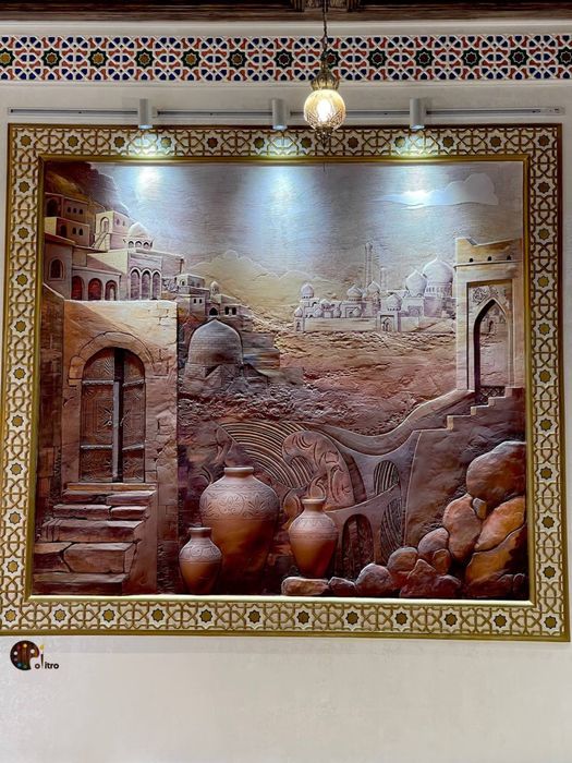 Роспись ( 3D ) Барельеф Ганч, накш, хаттотлик Ремонт под ключ