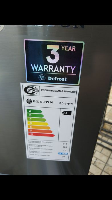 Beston xolodilnik YENGI sklad narxida supper skidka