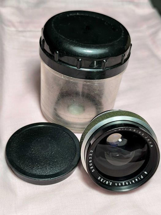 obiectiv Carl Zeiss Jena Flektogon 2,8/35 Werra vintage aparate foto