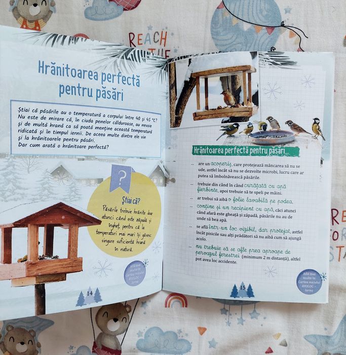 Set 4 cărți de Crăciun pentru copii 2-5 ani