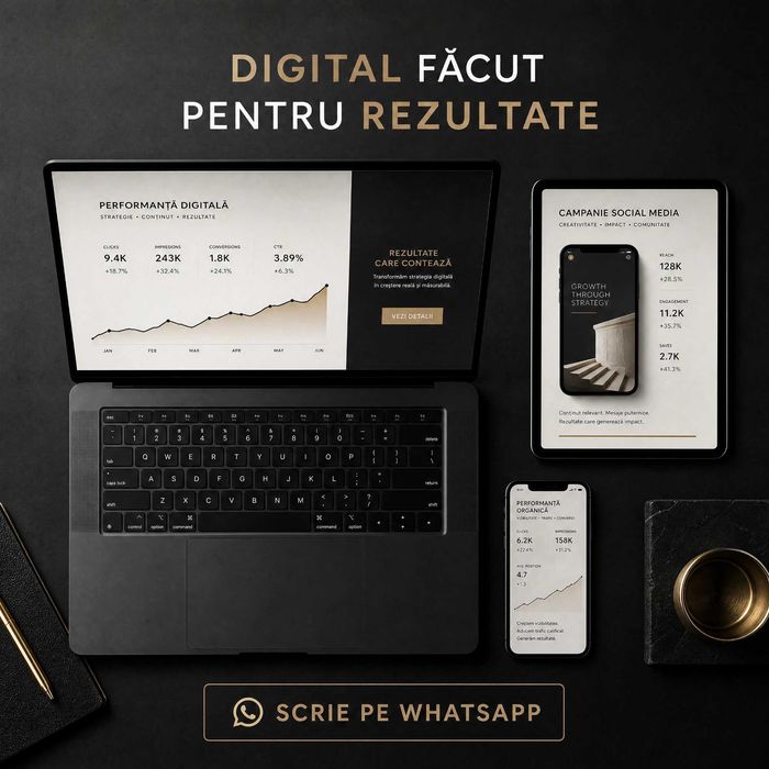 Transformați-vă Viziunea în Realitate - Web Design și Publicitate