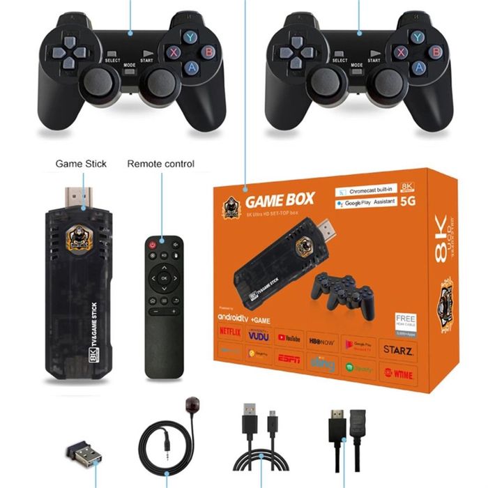Игровая приставка Game BOX TV STICK