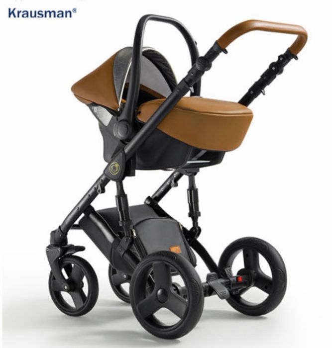 Carucior 3 in 1 Krausman Nexxo - nuanta Caramel- Testat ADAC