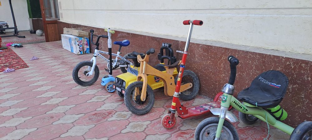Самокаты и велосипеды