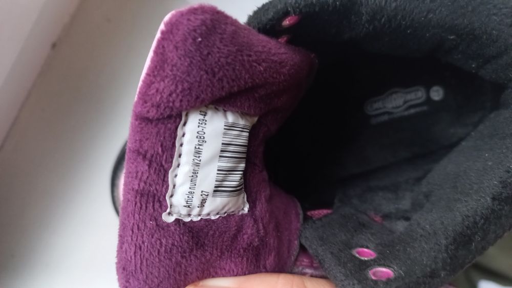 Ботинки на девочку