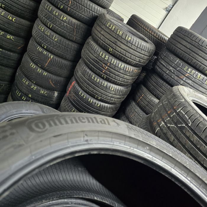 2x 225/45/18 M+S CONTINENTAL 2022 Stare excelentă